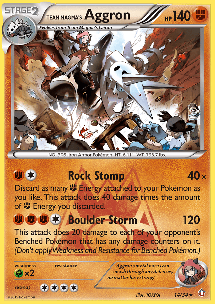 Team Magma's Aggron