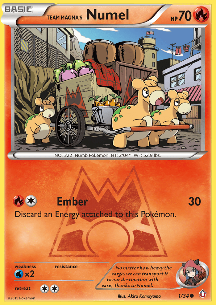 Team Magma's Numel