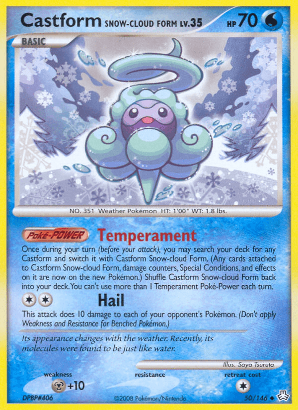 Castform Snow-Cloud Form