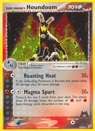 Team Magma's Houndoom