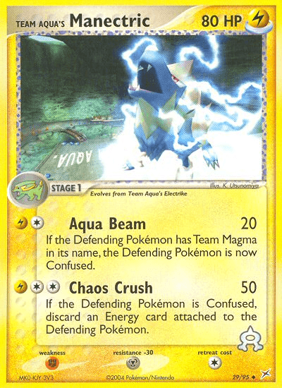 Team Aqua's Manectric