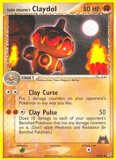 Team Magma's Claydol