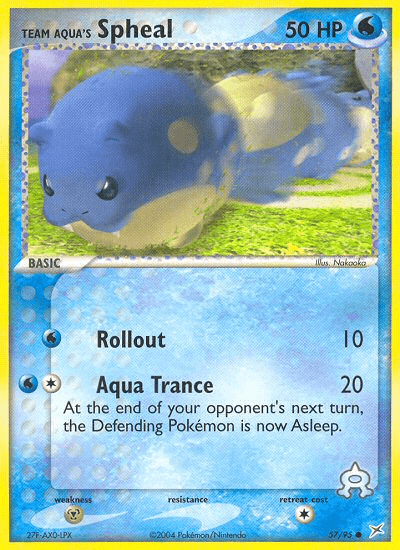 Team Aqua's Spheal