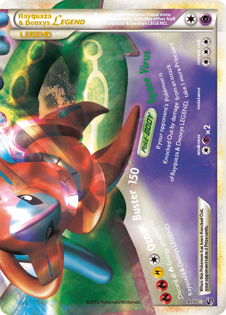 Rayquaza & Deoxys LEGEND