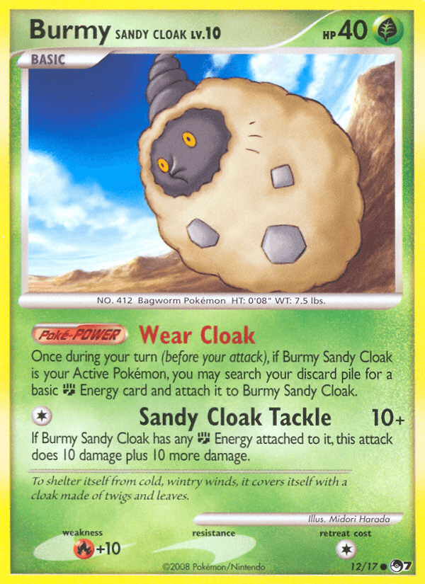 Burmy Sandy Cloak