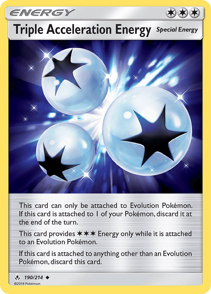 Triple Acceleration Energy