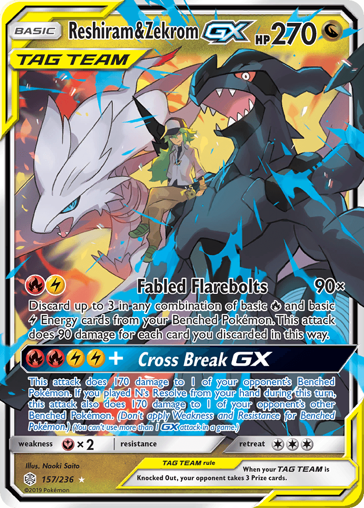 Reshiram & Zekrom-GX