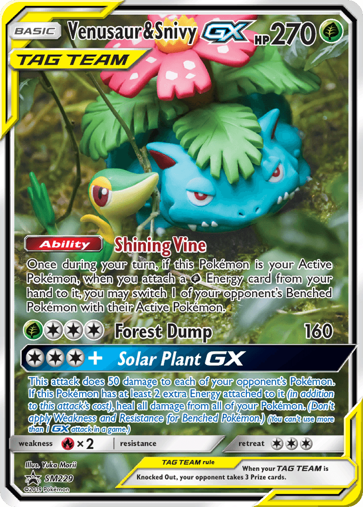 Venusaur & Snivy-GX