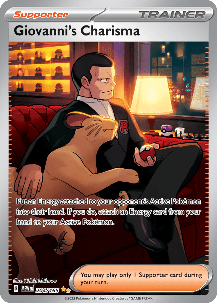 Giovanni's Charisma