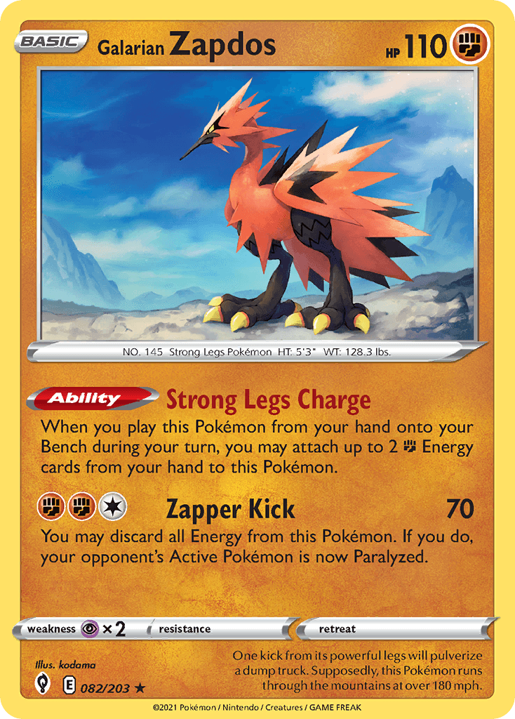 Galarian Zapdos