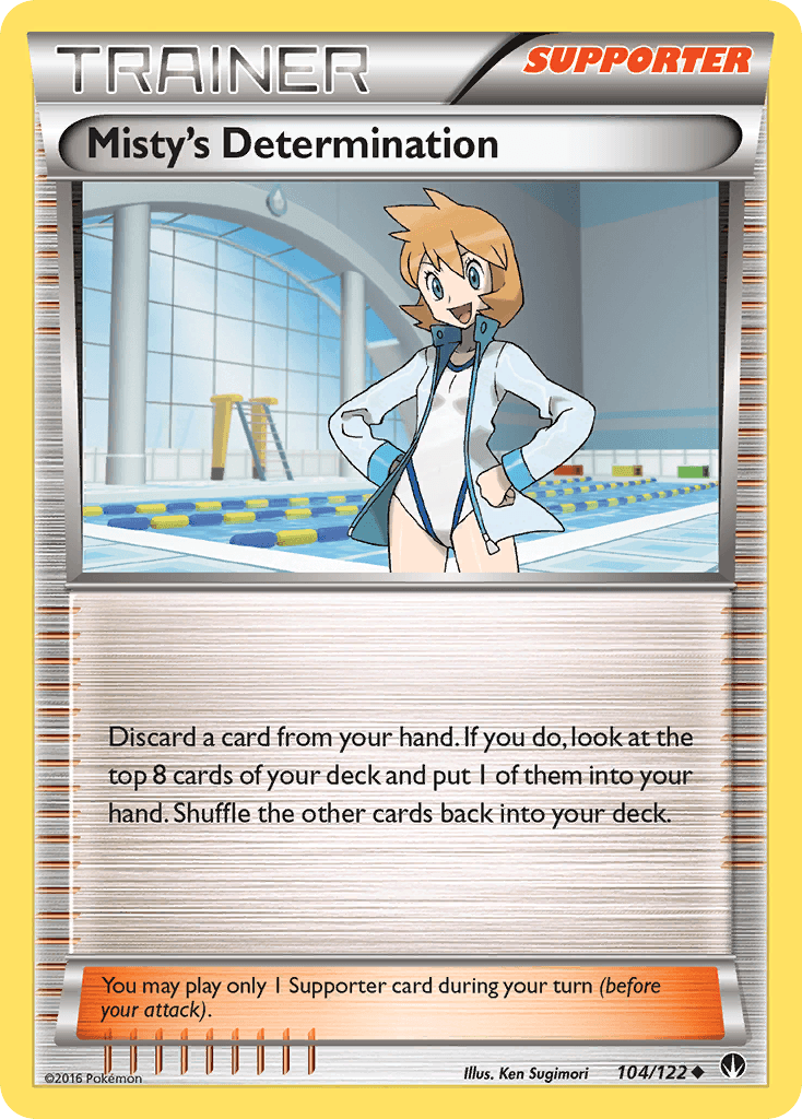 Misty's Determination